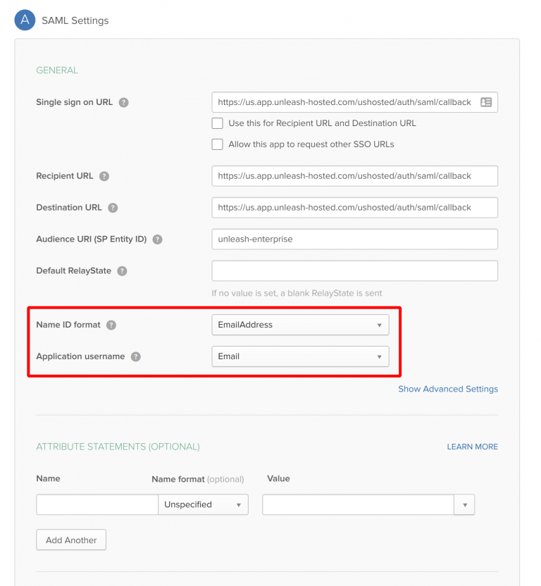 Okta: Configure SAML